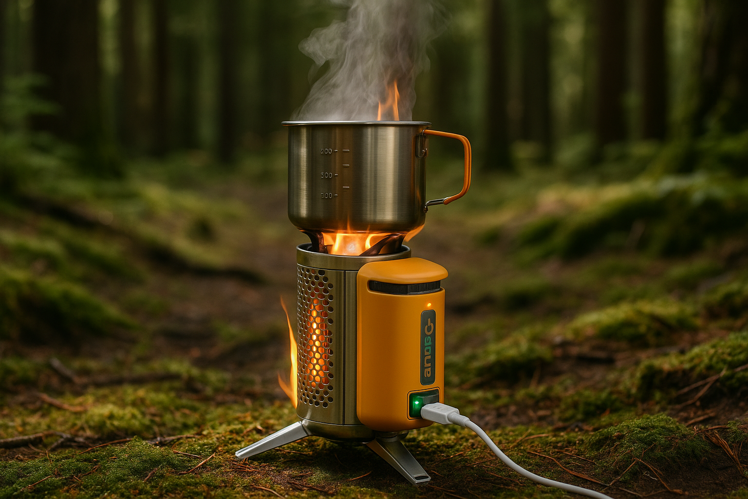 BioLite CampStove 2+ wood burning stove
