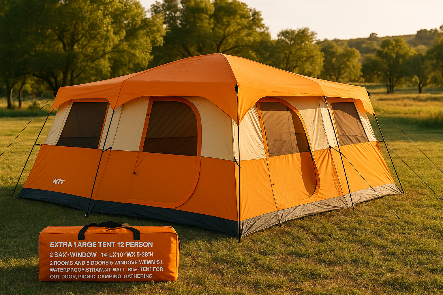Camping Tents – KTT 8-10 Person Family Tent