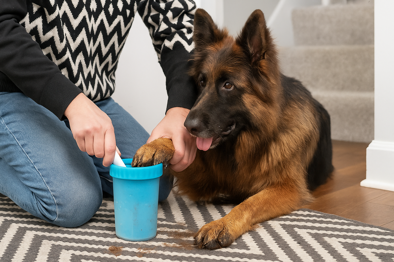 Pet Gadgets - Dexas MudBuster Portable Dog Paw Cleaner Large