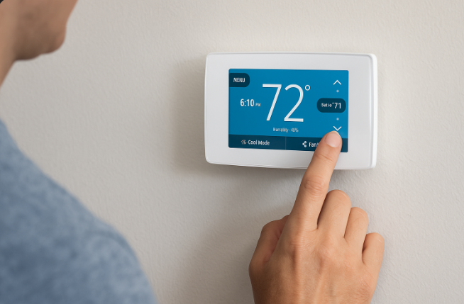 Best Smart Thermostats - Emerson Sensi Touch ST75