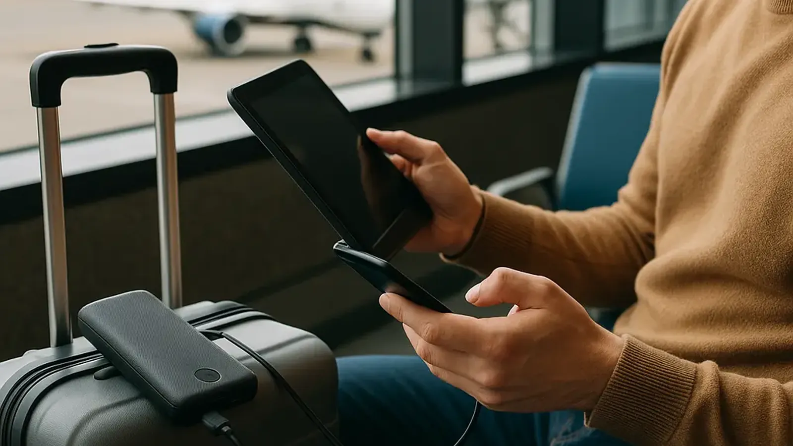 Travel Essentials — Portable Power Bank — Anker PowerCore 20000