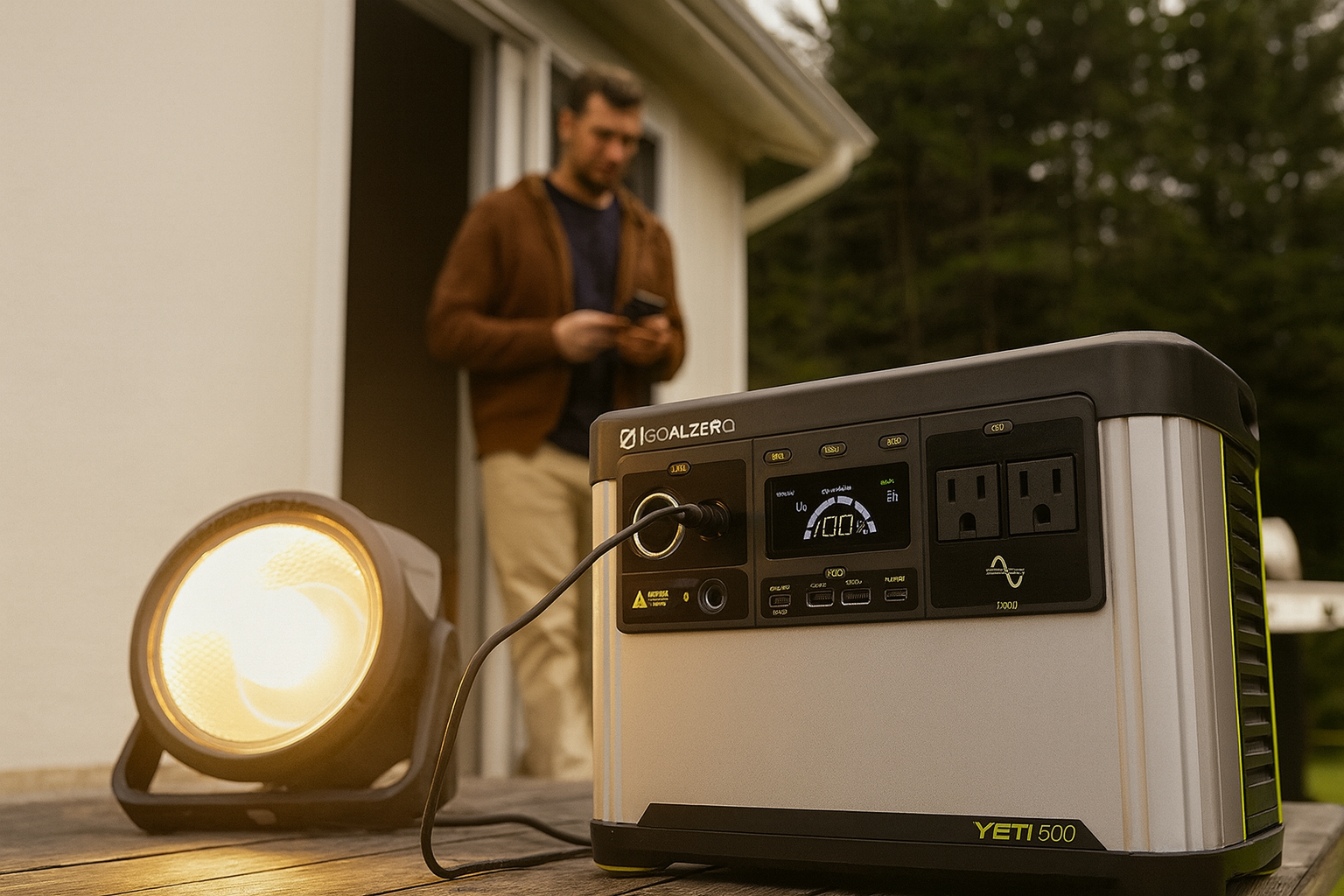 Portable Power Stations — Outdoor — Goal Zero Yeti 500 LiFePO4 Portable Power Station