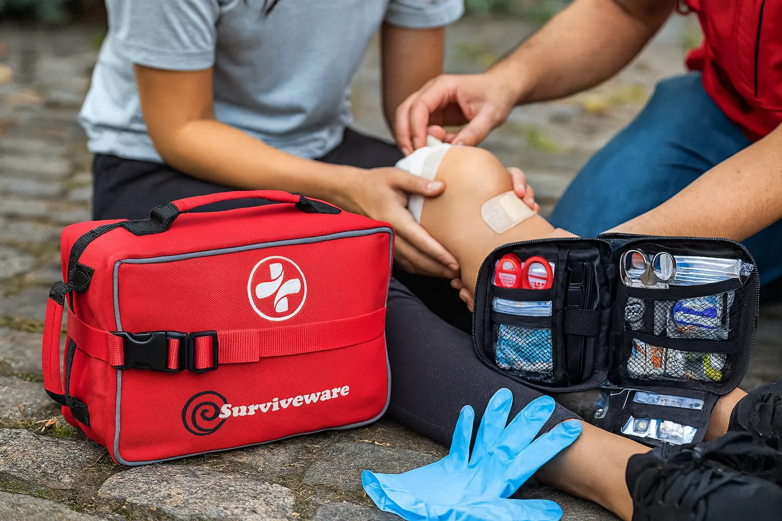 Travel Essentials — Travel First Aid Kit — Surviveware Small/Compact Kit