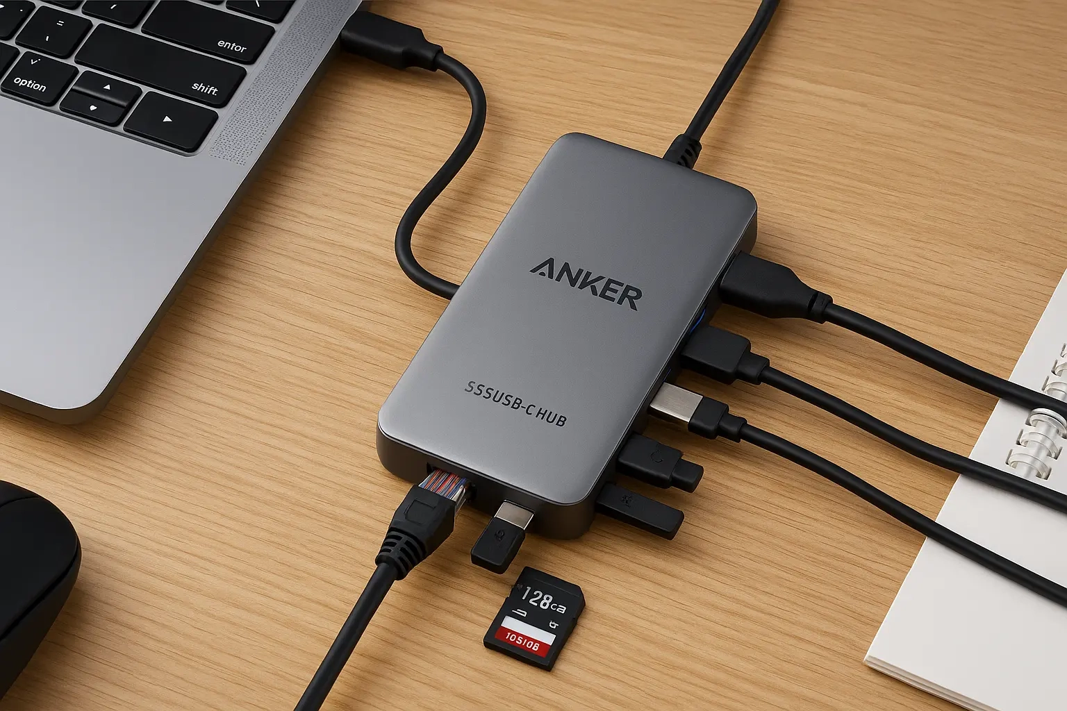 Tech Accessories 2025 - Anker 555 USB-C Hub 8-in-1