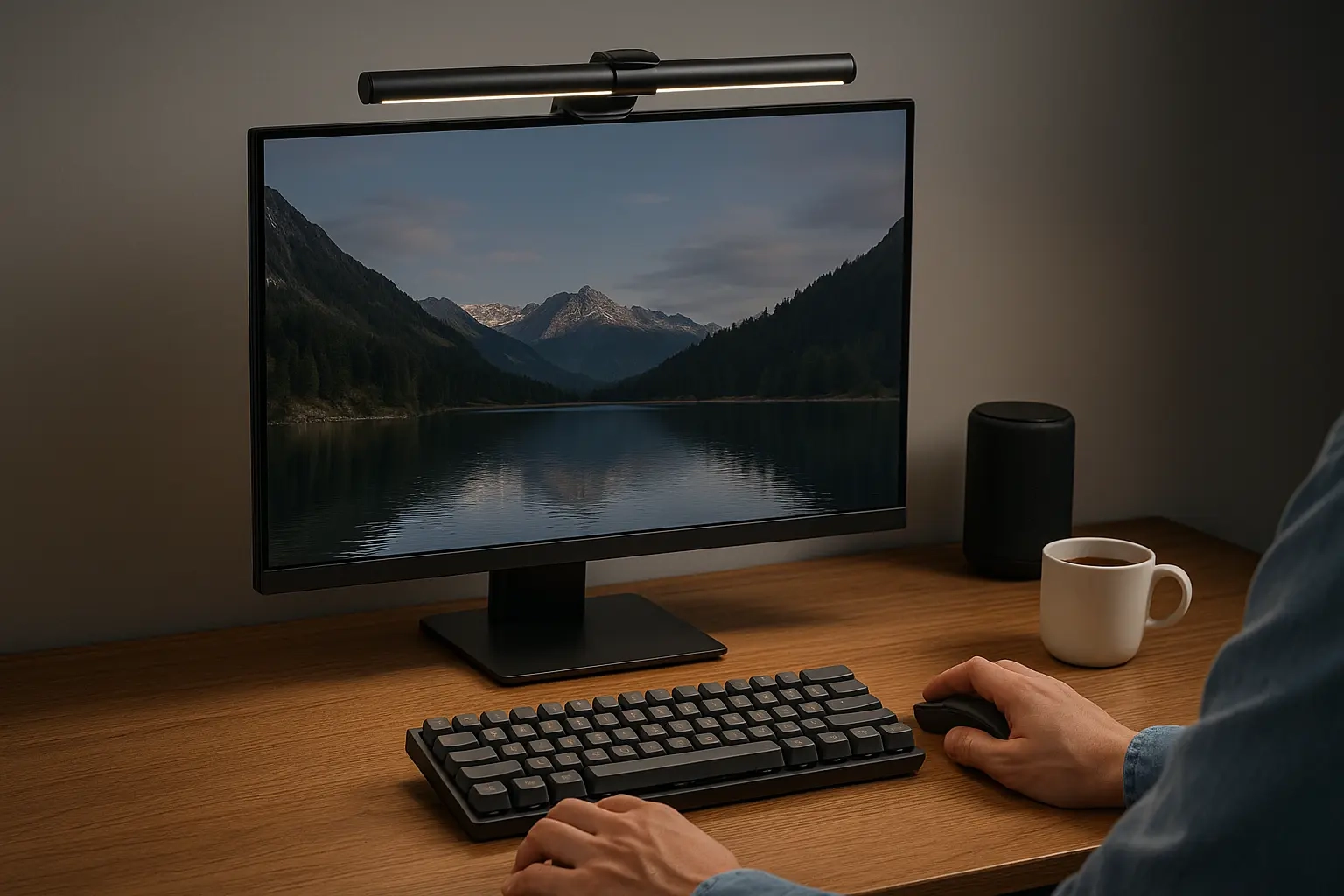 Tech Accessories 2025 - BenQ ScreenBar Halo monitor light