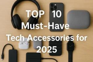 Read more about the article Top 10 Must-Have Tech Accessories for 2025