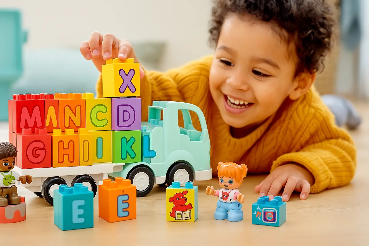 smart learning toys — LEGO DUPLO Alphabet Truck for early literacy