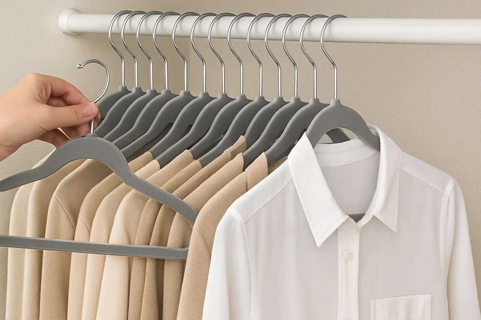 closet organizers Utopia Home velvet hangers